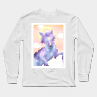 Light wolf dog Long Sleeve T-Shirt